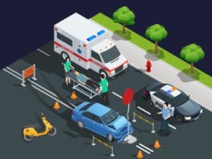 Infografía – Pasos a Seguir luego de un Accidente de Auto