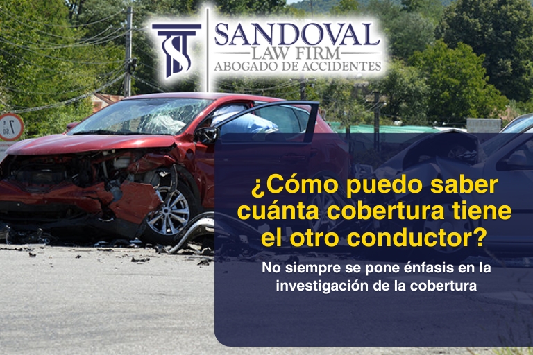 ¿Cómo puedo saber cuánta cobertura tiene el otro conductor?