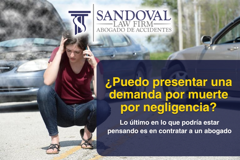 Perdí a un ser querido en un accidente de tránsito. ¿Puedo presentar una demanda por muerte por negligencia?