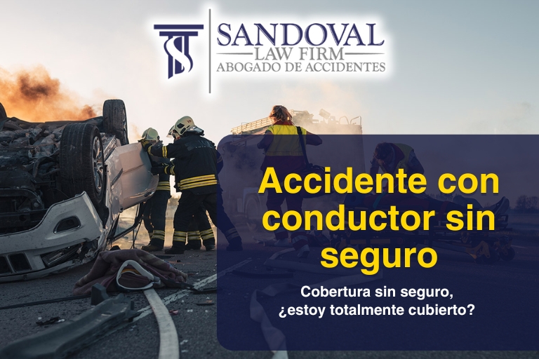 ¿Qué sucede si tengo un accidente automovilístico con un conductor sin seguro o con seguro insuficiente?