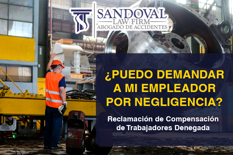 "Reclamación de Compensación de Trabajadores Denegada"