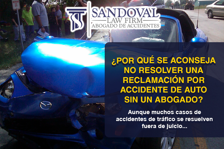 ¿Por Qué Se Aconseja No Resolver una Reclamación por Accidente de Auto sin un Abogado?