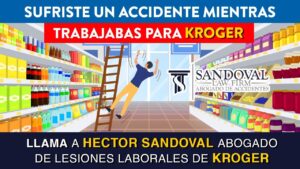 Si usted ha sufrido un accidente de trabajo con Kroger, mire este video