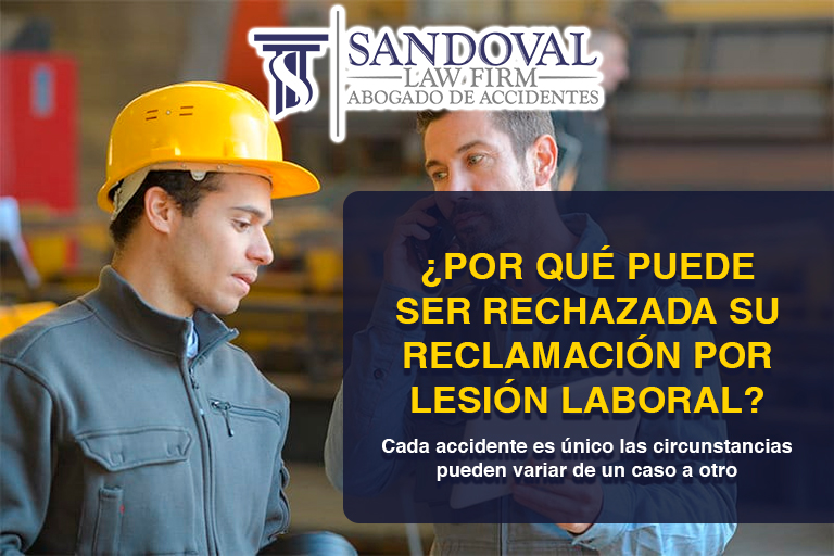 ¿Por qué puede ser rechazada su reclamación por lesión laboral en Texas?