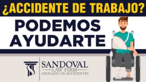 Si te has accidentado en el trabajo, llama a la firma de abogados de Hector Sandoval