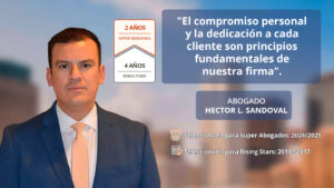 hector sandoval super abogado accidentes 2025