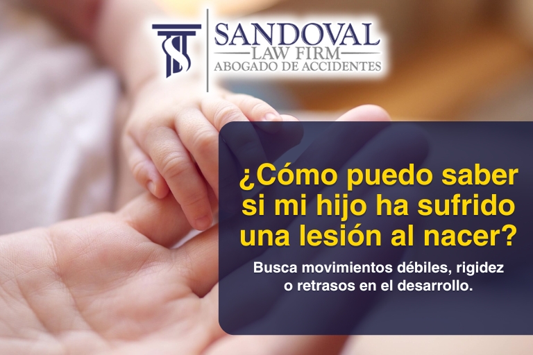 ¿Cómo puedo saber si mi hijo ha sufrido una lesión al nacer?