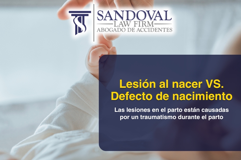 ¿Qué es una lesión al nacer y cómo se diferencia de un defecto de nacimiento?