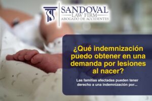 ¿Qué indemnización puedo obtener en una demanda por lesiones al nacer?