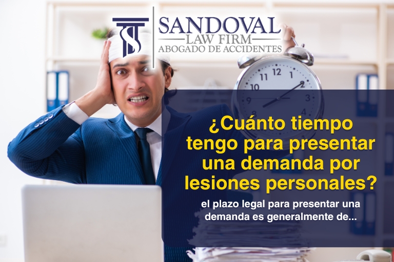 ¿Cuánto tiempo tengo para presentar una demanda por lesiones personales en Texas?