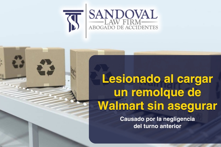 Me lesioné cargando un remolque de Walmart que fue mal asegurado por otro turno. —¿Importa legalmente la negligencia entre turnos?