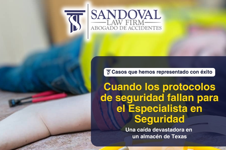 Cuando los protocolos de seguridad fallan para el Especialista en Seguridad: Una caída devastadora en un almacén de Texas