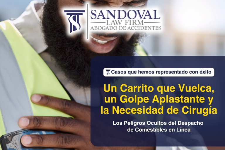 Un Carrito que Vuelca, un Golpe Aplastante y la Necesidad de Cirugía: Los Peligros Ocultos del Despacho de Comestibles en Línea