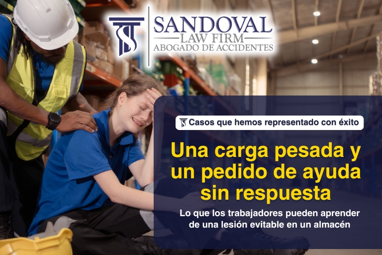 Una carga pesada y un pedido de ayuda sin respuesta: Lo que los trabajadores de Texas pueden aprender de una lesión evitable en un almacén
