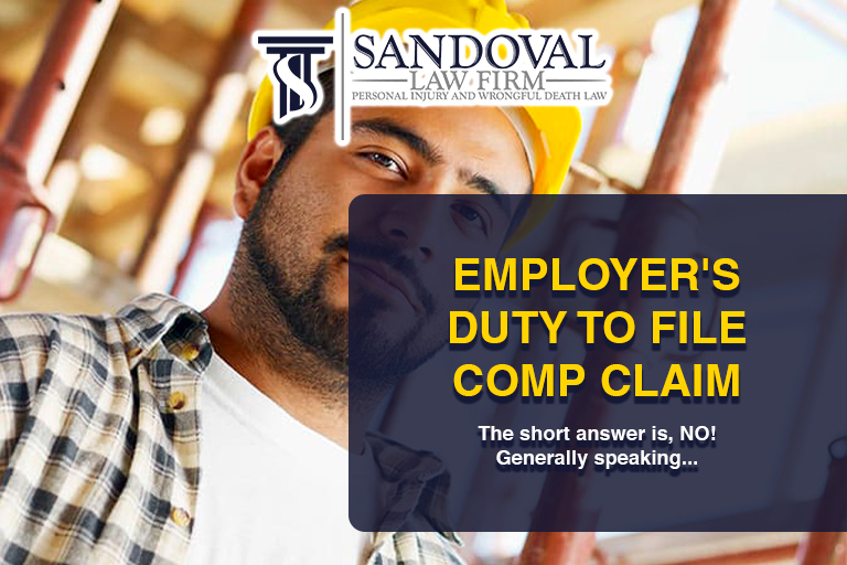 Is My Employer Required to File a  Workers’ Compensation Claim For Me?