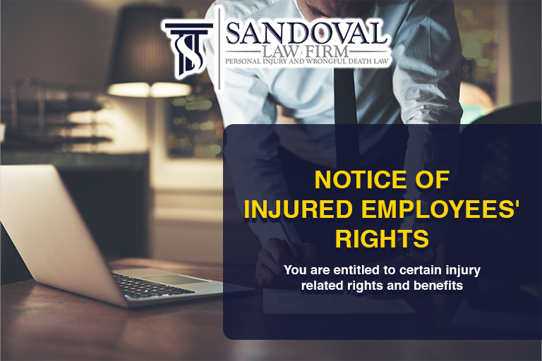 Texas Workers’ Compensation: Notice of Injured Employees’ Rights and Responsibilities