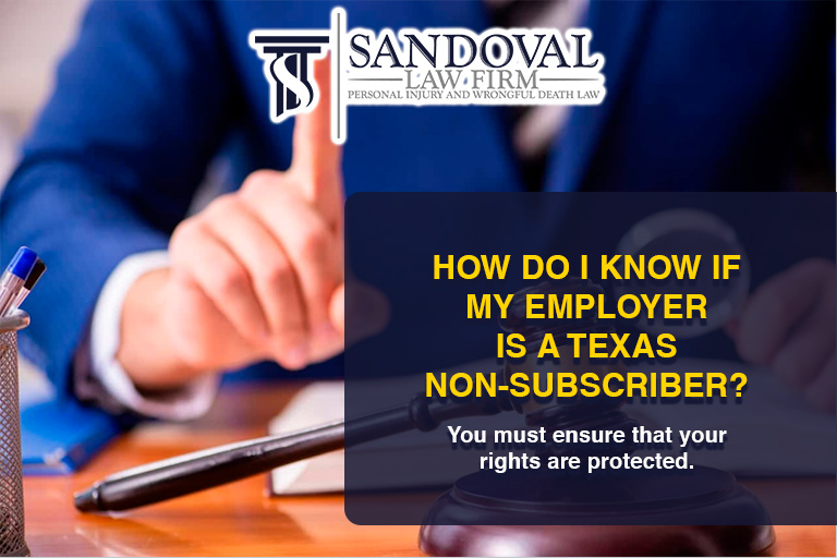 How do I know if My Employer is a Texas Non-Subscriber?