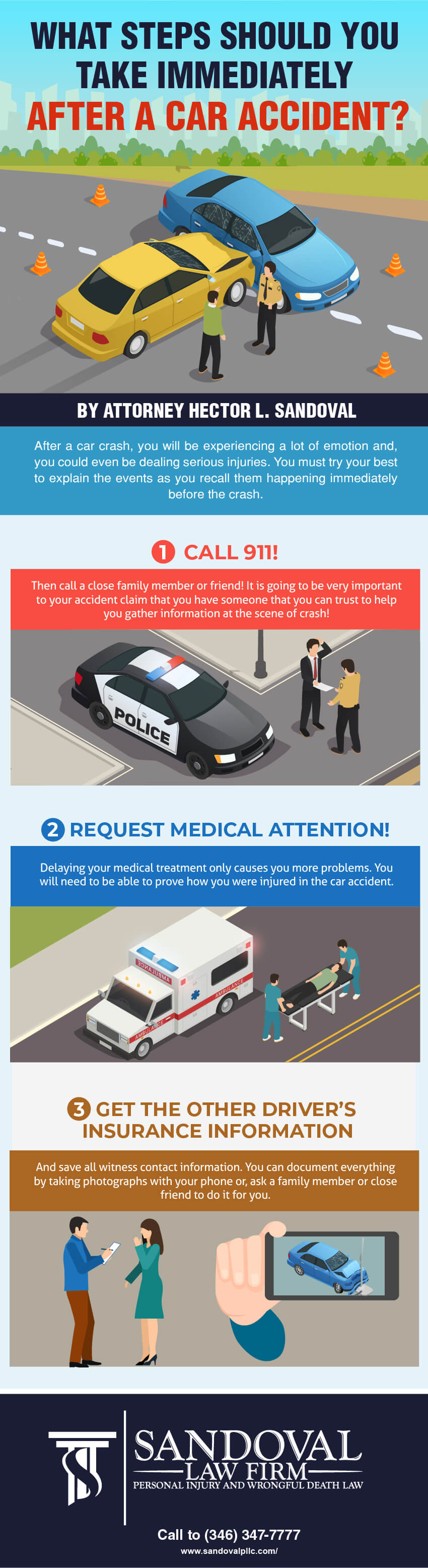 10 Important Steps To Take Immediately After A Car Accident