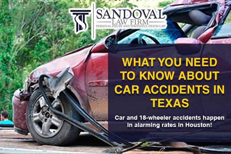 Car and 18-wheeler accidents happen in alarming rates in Houston!