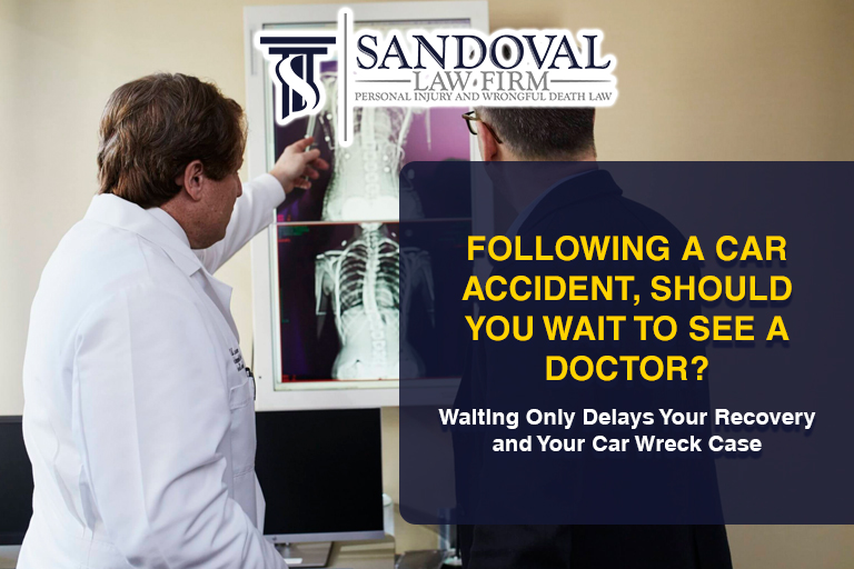 Waiting Only Delays Your Recovery and Your Car Wreck Case The answer from this Houston Car Accident lawyer is simple; “Absolutely, NO!”.