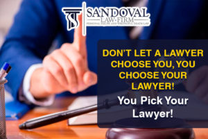 decide which lawyer you hire
