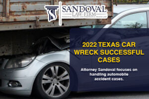 As a Houston auto accident attorney, Attorney Sandoval focuses on handling car wreck cases in the Houston, Dallas-Fort Worth Metroplex and Rio Grande Valley.