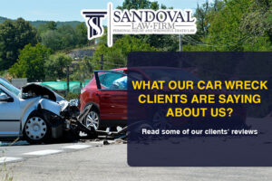 Read some of our clients' reviews to learn what they are saying about Sandoval Law Firm Google reviews