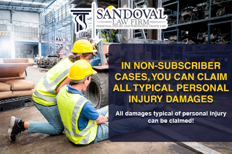 In Non-Subscriber Cases, You Can Claim All Typical Personal Injury Damages