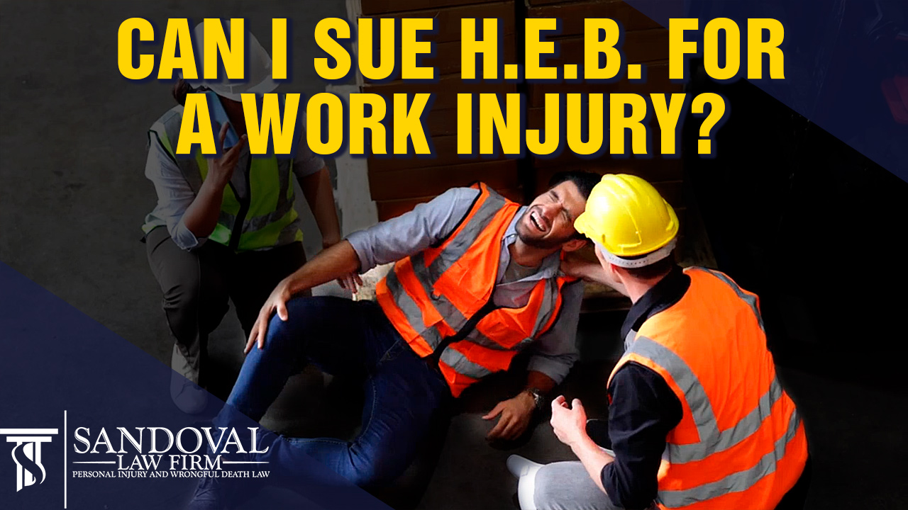 Do I Have a Right to File a Work Injury Lawsuit Against H.E.B.?