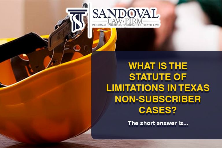 What is the Time Limit for Filing Claims in Texas Non-Subscriber Cases?