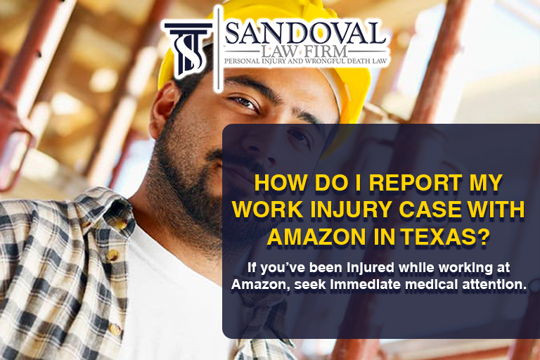 How Do I Report My Work Injury Case with Amazon In Texas?