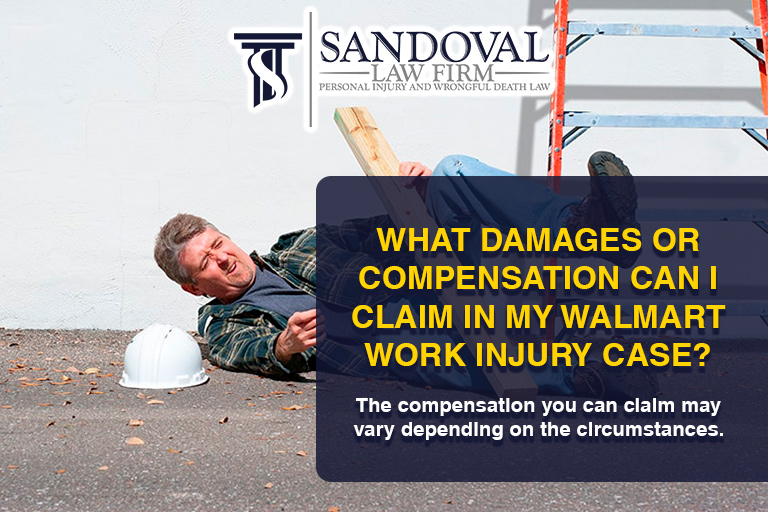In Texas, What Damages or Compensation Can I Claim in my Walmart Work Injury Case?