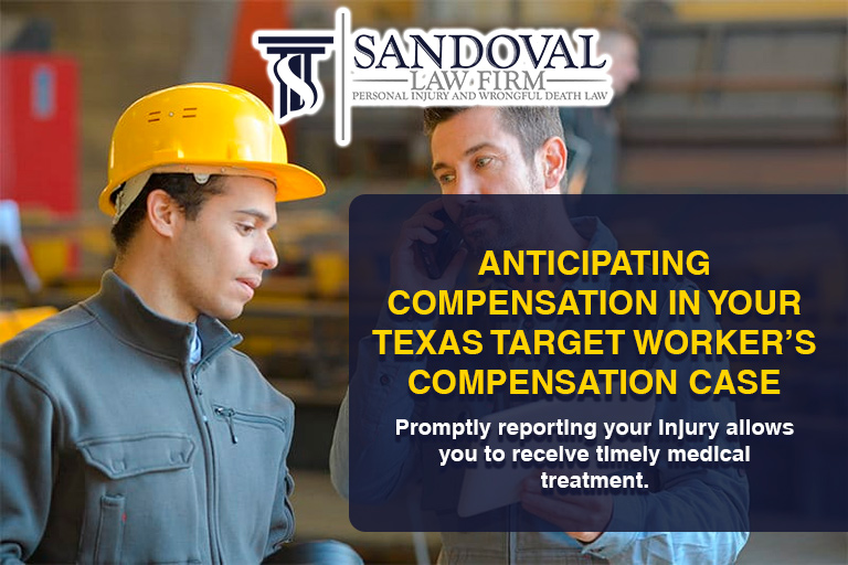 What kind of compensation should I anticipate in my Target Worker’s Compensation Case in Texas?