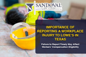Informing My Texas Employer, Lowe's, About a Workplace Injury