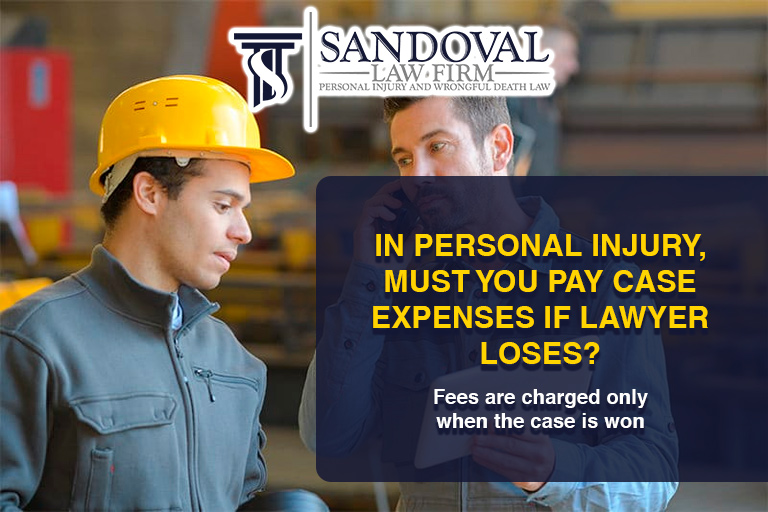 In a Personal Injury Case, Do You Have to Pay Case Expenses if Your Lawyer Loses?