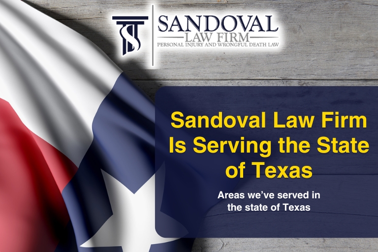 Sandoval Law Firm Is Serving the State of Texas