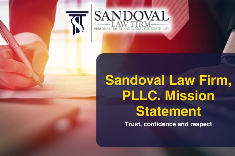 Sandoval Law Firm, PLLC. Mission Statement