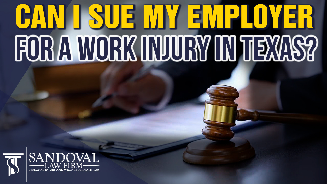 Does Texas Law Allow Me To Sue My Employer For My Work Injury?