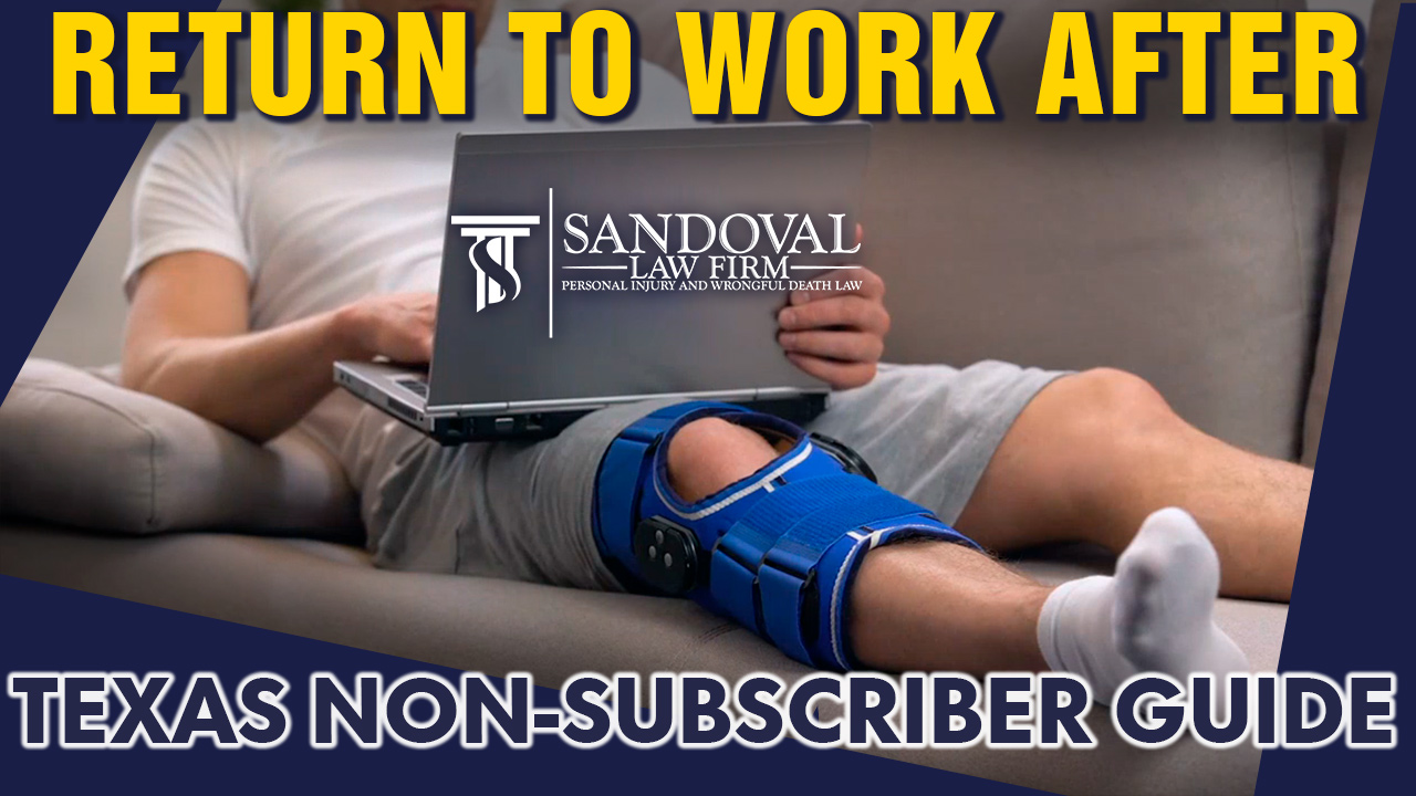 Should You Get Back to Work After An Injury for a Texas Non-Subscriber Employer?