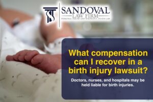 What compensation can I recover in a birth injury lawsuit?
