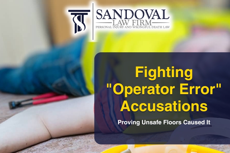 I Was a Walmart Forklift Operator and Management Says the Accident Was “Operator Error” — How Do I Prove Unsafe Floor Conditions or Layout Caused It?