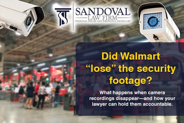 Camera footage Walmart