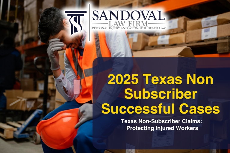 2025 Texas Non Subscriber Successful Cases