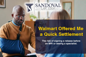 Walmart Offered a Quick Settlement