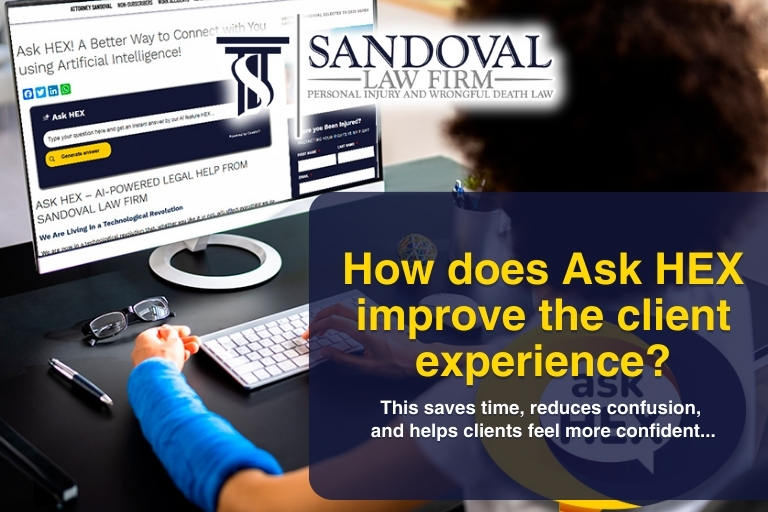 How does Ask HEX improve the client experience?