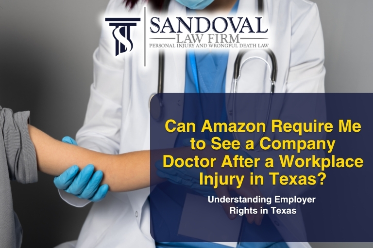 Can Amazon Require Me to See a Company Doctor After a Workplace Injury in Texas?