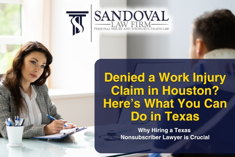 Denied a Work Injury Claim in Houston? Here’s What You Can Do in Texas