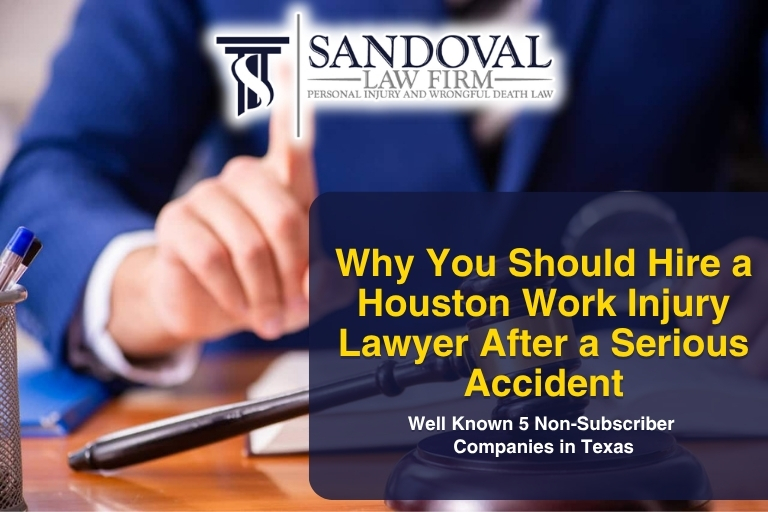 Why You Should Hire a Houston Work Injury Lawyer After a Serious Accident