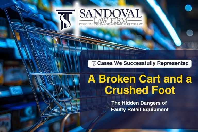 A Broken Cart and a Crushed Foot: The Hidden Dangers of Faulty Retail Equipment