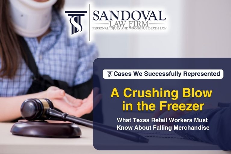 A Crushing Blow in the Freezer: What Texas Retail Workers Must Know About Falling Merchandise